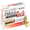 TulAmmo MaxxTech 45 ACP  230gr  Full Metal Jacket  50rd Box