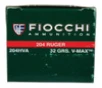 Fiocchi Extrema Hunting  204 Ruger 32gr  V-Max  50rd Box