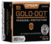 Speer Gold Dot Personal Protection 44 Special 200gr  Hollow Point  20rd Box