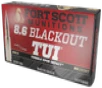 Fort Scott Munitions Tumble Upon Impact  TUI  8 6 Blackout 235gr  20rd Box