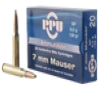 PPU Metric Rifle 7mm Mauser 139gr  Soft Point  20rd Box
