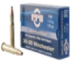 PPU Standard Rifle 30-30 Winchester 170gr  Flat Soft Point  FSP   20rd Box