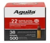 Aguila High Velocity  22 LR  38gr  Copper Plated Hollow Point  500rd Box