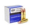 SBR  458 SOCOM 500 Gr FMJ Subsonic  Case 