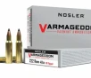 Nosler Varmageddon  222 Rem 40 Grain Flat Base Tipped - 20 Rounds  Box  65135 FREE SHIPPING OVER  199
