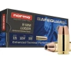 Norma SAFEGUARD 9mm Luger 115 Grain Jacketed Hollow Point - 50 Rounds  Box  610540050 FREE SHIPPING OVER  199