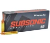 HORNADY Subsonic 450 Bushmaster 395Gr Ammunition   20 Rounds