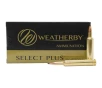 WEATHERBY Select Plus 257 WBY MAG 100gr Swift Scirocco Ammunition   20 Rounds