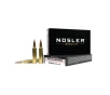 NOSLER Custom Competition 30 Nosler 190gr Brass Ammunition   20 Rounds