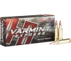 HORNADY Varmint Express 6mm Creedmoor 87Gr V-Max Brass Rifle Ammunition   20 Rounds