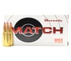 HORNADY MATCH 224 Valkyrie 80gr ELD Brass Rifle Ammunition   20 Rounds