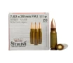 STERLING 7 62x39 123Gr Steel Case Ammunition   20 Round