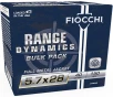 FIOCCHI Range Dynamics 5 7x28 41gr FMJ Ammunition   150 Rounds