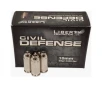 Liberty Ammunition Civil Defense 10mm Auto Ammo 60 Grain Fragmenting Hollow Point Lead Free Box of 20