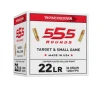 Winchester 22LR Ammo 36 Grain Plated Hollow Point Box of 555  Bulk 