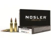 Nosler Match Grade 22 Nosler Ammo 85 Grain Nosler RDF Jacketed Hollow Point Box of 20
