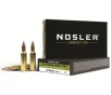 Nosler E-Tip 22 Nosler Ammo 55 Grain Nosler Expansion Tip  E-Tip  Polymer Tip Lead Free Box of 20
