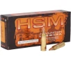 HSM 22-250 Remington Ammo 55 Grain Hornady V-Max Polymer Tip Box of 20