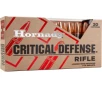Hornady Critical Defense 223 Remington Ammo 73 Grain Hornady FTX Polymer Tip Box of 20