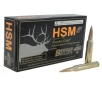 HSM Trophy Gold 25-06 Remington Ammo 115 Grain Berger Hunting VLD  Very Low Drag  Jacketed Hollow Point Box of 20