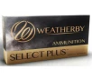 Weatherby Select Plus 257 Weatherby Magnum Ammo 92 Grain Solid Hollow Point Lead Free Box of 20