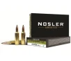 Nosler E-Tip 270 Winchester Short Magnum  WSM  Ammo 130 Grain Nosler Expansion Tip  E-Tip  Polymer Tip Lead Free Box of 20