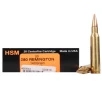 HSM Trophy Gold 280 Remington Ammo 140 Grain Berger Hunting VLD  Very Low Drag  Jacketed Hollow Point Box of 20