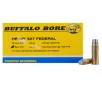 Buffalo Bore Outdoorsman 327 Federal Magnum Ammo 130 Grain Flat Nose Box of 20