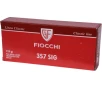 Fiocchi 357 Sig Ammo 124 Grain Full Metal Jacket Box of 50