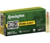 Remington Core-Lokt 360 Buckhammer Ammo 180 Grain Jacketed Soft Point Box of 20