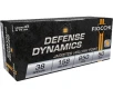 Fiocchi Defense Dynamics 38 Special Ammo 158 Grain Jacketed Hollow Point Box of 50