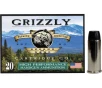 Grizzly Cartridge Bear Load 44 Remington Magnum Ammo 300 Grain Flat Nose Box of 20