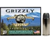 Grizzly Cartridge Bear Load 454 Casull Ammo 335 Grain Lead Long Wide Nose Gas Check Box of 20