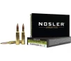 Nosler E-Tip 6 5x55mm Swedish Mauser Ammo 120 Grain Nosler Expansion Tip  E-Tip  Polymer Tip Lead Free Box of 20