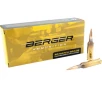 Berger Match Grade 6mm Creedmoor Ammo 109 Grain Berger Hybrid Target Jacketed Hollow Point Box of 20