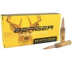 Berger Match Grade 6mm Creedmoor Ammo 108 Grain Berger Elite Hunter Jacketed Hollow Point Box of 20