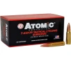 Atomic Tactical Cycling Subsonic 7 62x39mm Ammo 220 Grain Jacketed Hollow Point Box of 50