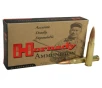 Hornady Vintage Match 8x57mm JS Mauser  8mm Mauser   323 Diameter  Ammo 196 Grain Jacketed Hollow Point Box of 20