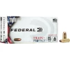 Federal Train   Protect 9mm Luger Ammo 115 Grain Federal Versatile Jacketed Hollow Point Case of 500  10 Boxes of 50 