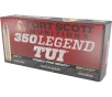 Fort Scott Munitions TUI 350 Legend Ammo 125 Grain Solid Lead Free Box of 20