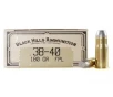 Black Hills Cowboy Action 38-40 WCF Ammo 180 Grain Flat Nose Case of 500  10 Boxes of 50 