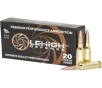 Lehigh Defense Controlled Chaos 6mm ARC Ammo 85 Grain Fragmenting Hollow Point Lead Free Box of 20