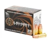 Lehigh Defense Maximum Expansion Carbine Specific 9mm Luger  P Ammo 118 Grain Solid Hollow Point Lead Free Box of 20
