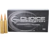Choice Ammunition 7mm Remington Magnum Ammo 168 Grain Berger Hunting VLD  Very Low Drag  Jacketed Hollow Point Box of 20