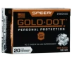 Speer Gold Dot 380 ACP Ammo 90 Grain Bonded Jacketed Hollow Point Case of 200  10 Boxes of 20 