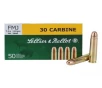 Sellier   Bellot 30 Carbine Ammo 110 Grain Full Metal Jacket Box of 50