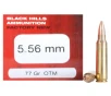 Black Hills 5 56x45mm NATO Ammo 77 Grain Open Tip Match Case of 500  10 Boxes of 50 