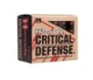 Hornady Critical Defense Handgun Ammo  38 Spl   P  110 gr FTX 1090 fps 25 ct