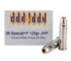 Corbon Self-Defense JHP Handgun Ammunition  38 Spl   P  125 gr JHP 1125 fps 20 box