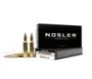 Nosler Match Grade Rifle Ammunition  338 Lapua Mag  300gr CC 20 Box